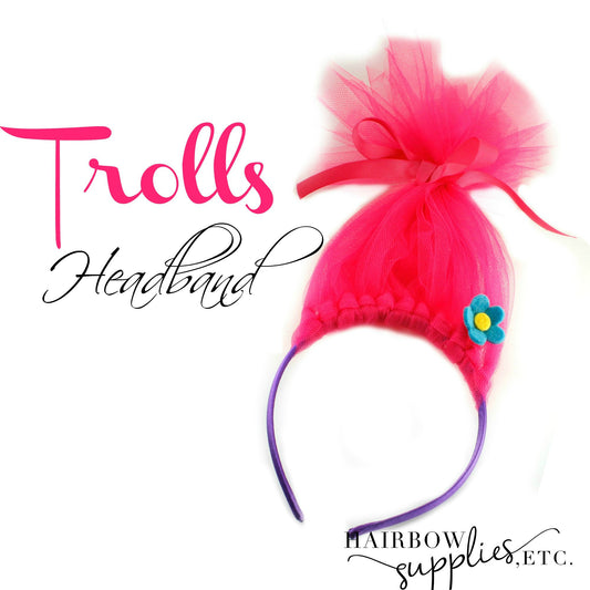 DIY Troll Headband