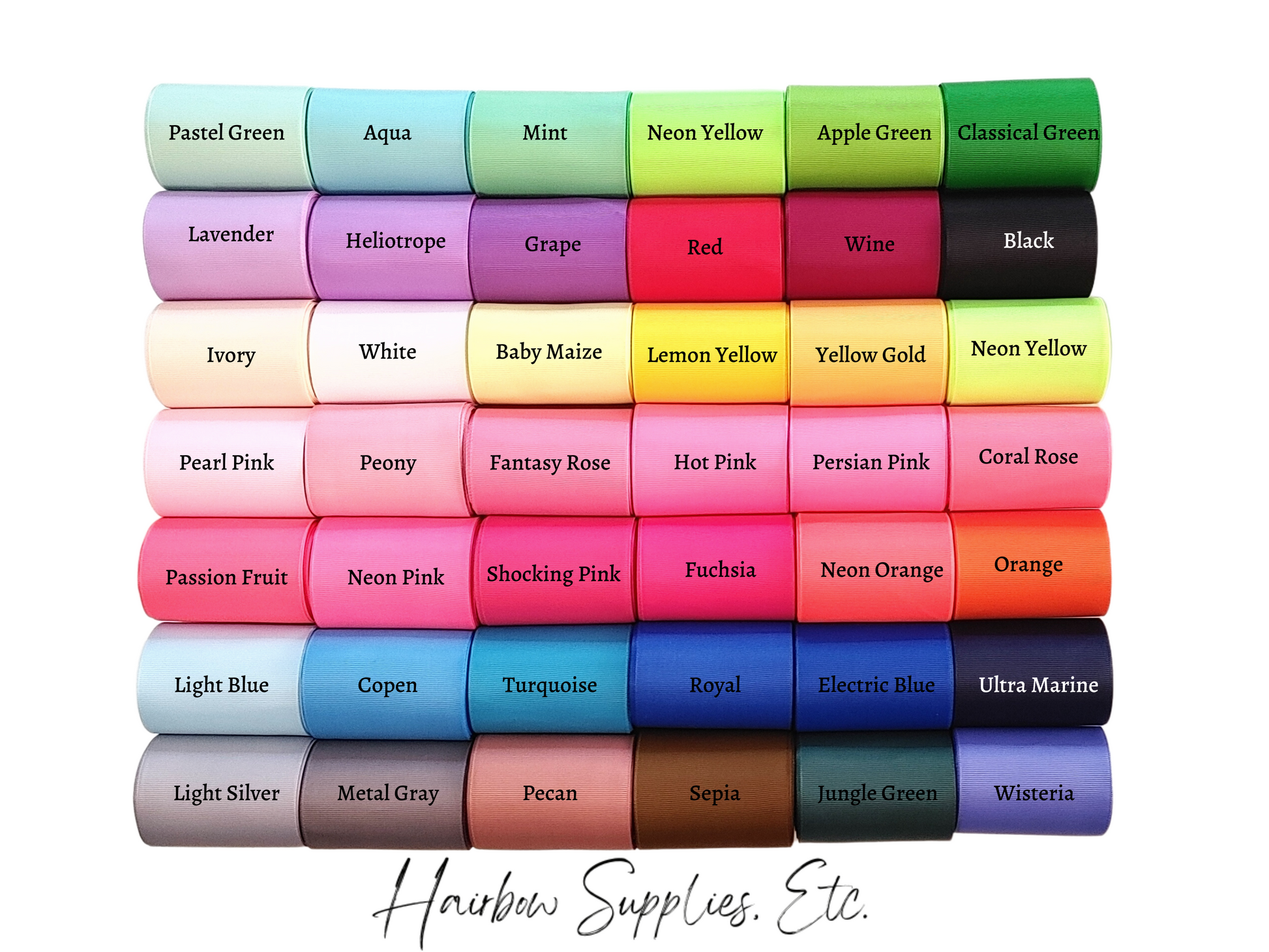 Hair shop bow supplies