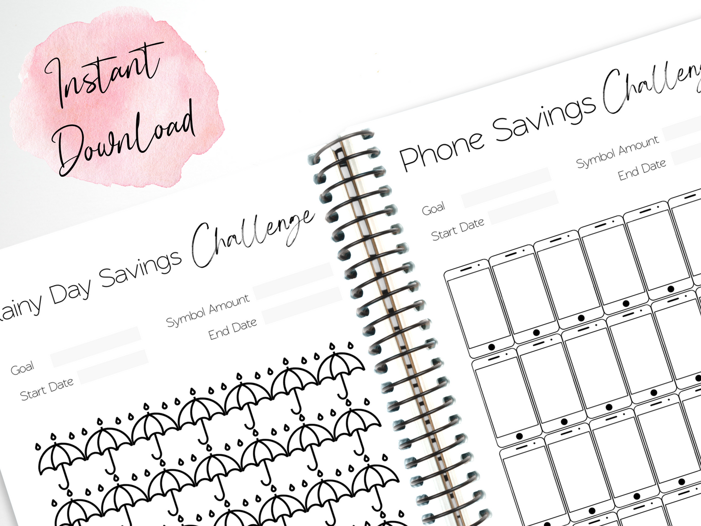 Sinking Funds Printable, Sinking Funds Challenge, Sinking Funds Tracker Printable, Savings Challenge Bundle A6 Savings Challenge Bundles Set